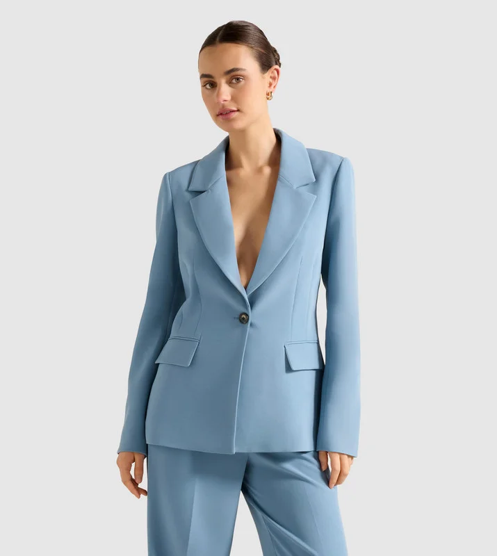 فورايفر نيو ARIEL Sculpt Single Breasted Blazer